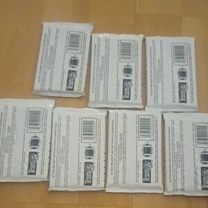 Action Packed 1992 Lot Of 7 Unopened Sealed Football Card Packs + 1 Pack That Wa